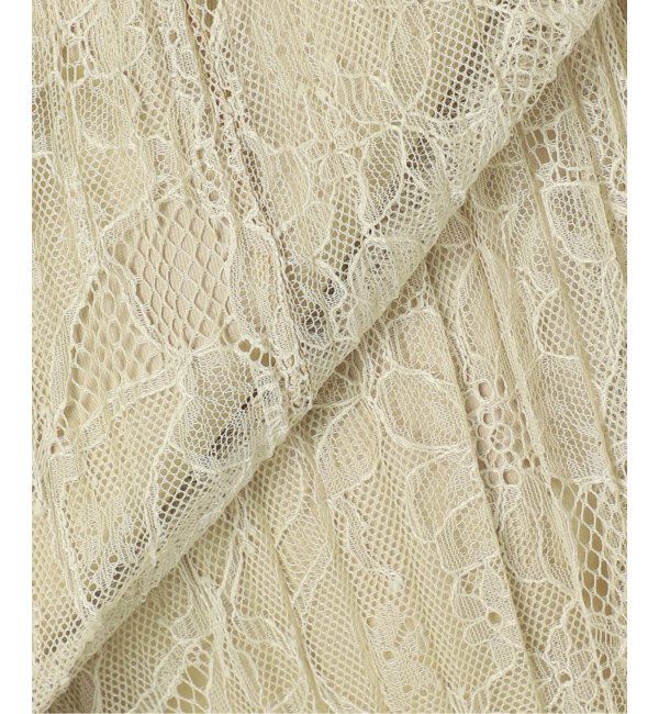 IENA「レースプリーツスカート」|スカート|