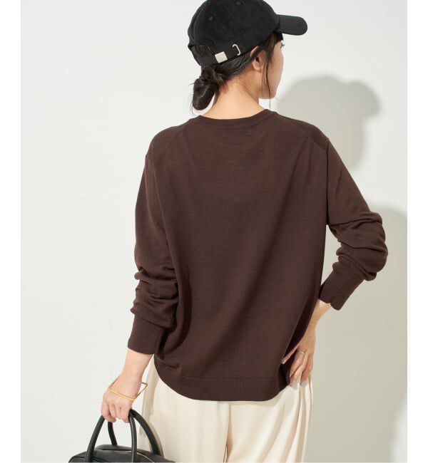 SLOBE IENA「《追加》ウォッシャブルプレーンニット」|ニット・セーター|