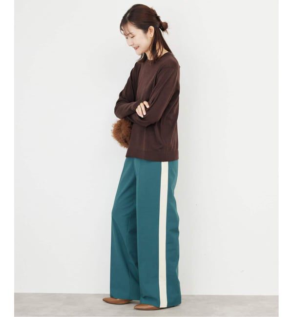 SLOBE IENA「《追加》ウォッシャブルプレーンニット」|ニット・セーター|