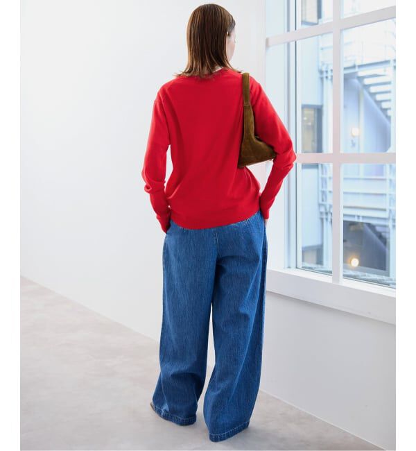 SLOBE IENA「《追加》ウォッシャブルプレーンニット」|ニット・セーター|