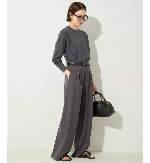 SLOBE IENA「《追加》ウォッシャブルプレーンニット」|ニット・セーター|