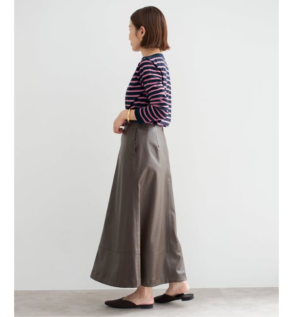 IENA「《追加2》SEATTLEボーダープルオーバー」|ニット・セーター|