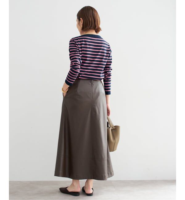 IENA「《追加2》SEATTLEボーダープルオーバー」|ニット・セーター|