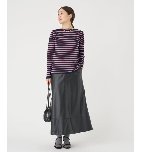 IENA「《追加2》SEATTLEボーダープルオーバー」|ニット・セーター|