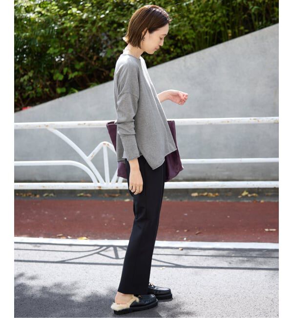 SLOBE IENA「《追加》コットンヤクニットプルオーバー」|ニット・セーター|