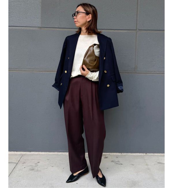 SLOBE IENA「《追加》コットンヤクニットプルオーバー」|ニット・セーター|