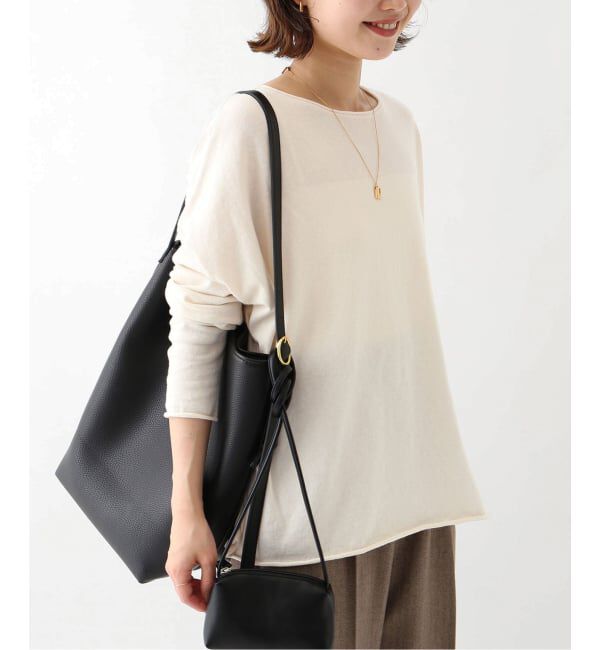 SLOBE IENA「《追加》コットンヤクニットプルオーバー」|ニット・セーター|