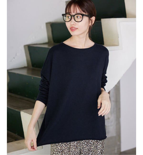 SLOBE IENA「《追加》コットンヤクニットプルオーバー」|ニット・セーター|