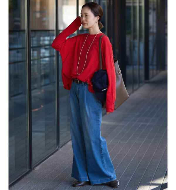 SLOBE IENA「《追加》コットンヤクニットプルオーバー」|ニット・セーター|