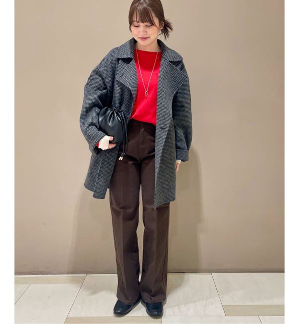 SLOBE IENA「《追加》コットンヤクニットプルオーバー」|ニット・セーター|