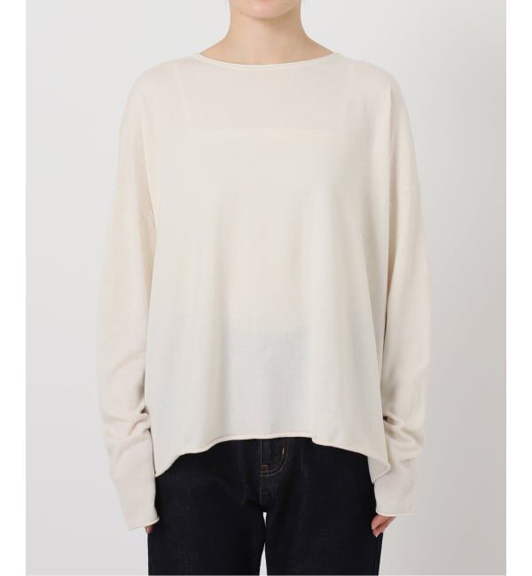 SLOBE IENA「《追加》コットンヤクニットプルオーバー」|ニット・セーター|