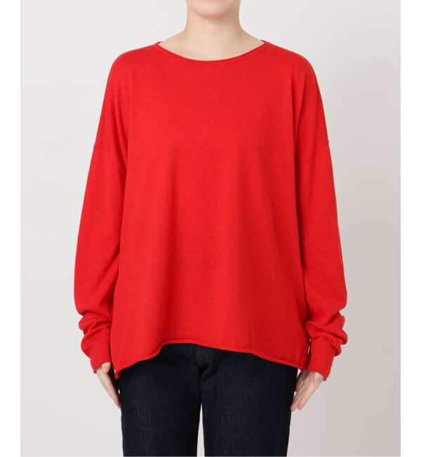 SLOBE IENA「《追加》コットンヤクニットプルオーバー」|ニット・セーター|