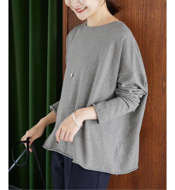 SLOBE IENA「《追加》コットンヤクニットプルオーバー」|ニット・セーター|