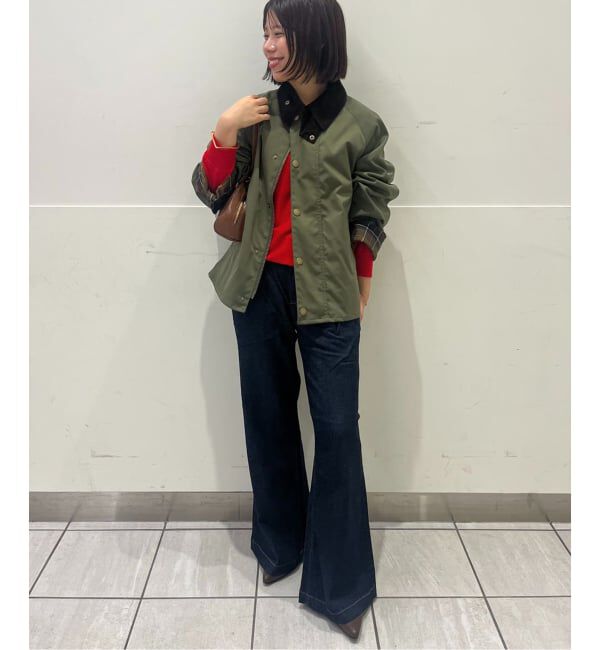 SLOBE IENA「ウォッシャブルドルマンVネックプルオーバー」|ニット・セーター|