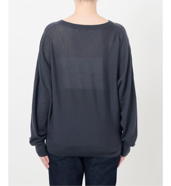 SLOBE IENA「ウォッシャブルドルマンVネックプルオーバー」|ニット・セーター|