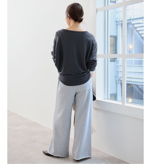 SLOBE IENA「ウォッシャブルドルマンVネックプルオーバー」|ニット・セーター|