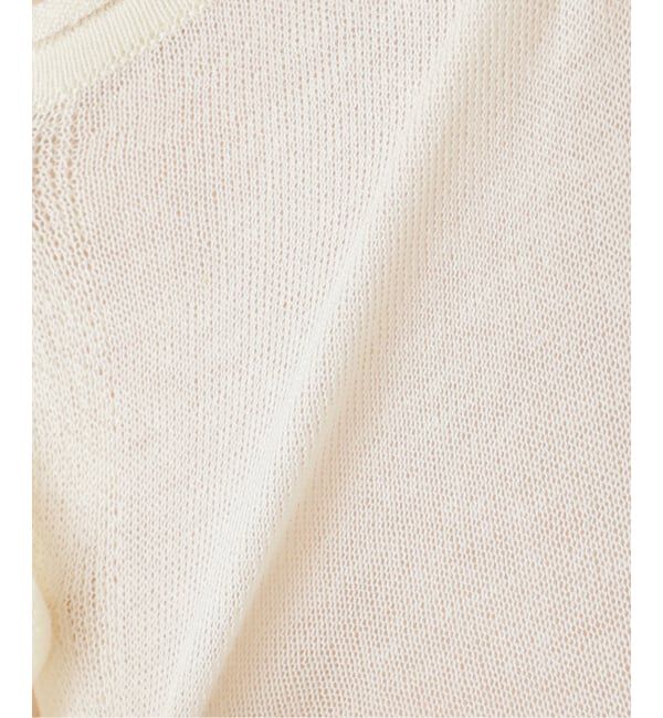 SLOBE IENA「《追加》コットンシルク2wayカーディガン」|カーディガン|