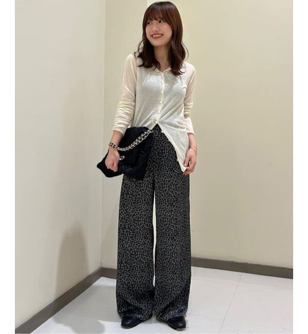 SLOBE IENA「《追加》コットンシルク2wayカーディガン」|カーディガン|