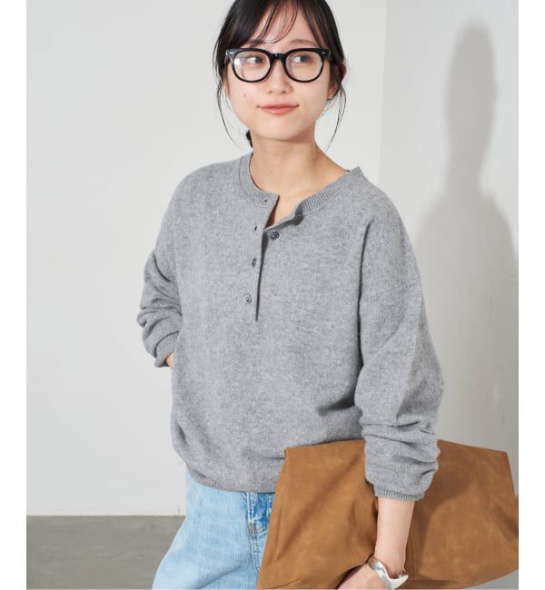 SLOBE IENA「echecs ヘンリープルオーバー」|ニット・セーター|