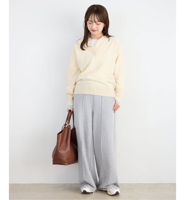 SLOBE IENA「echecs ヘンリープルオーバー」|ニット・セーター|