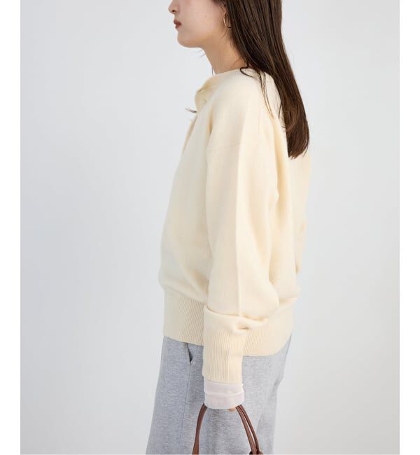 SLOBE IENA「echecs ヘンリープルオーバー」|ニット・セーター|