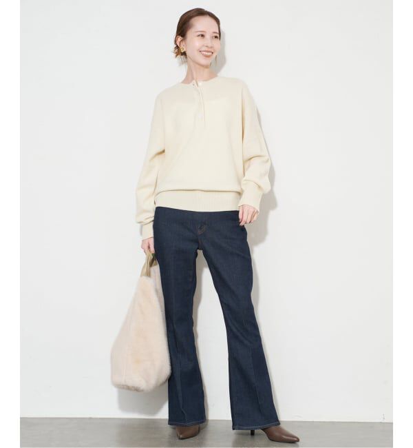 SLOBE IENA「echecs ヘンリープルオーバー」|ニット・セーター|