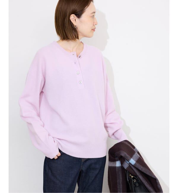 SLOBE IENA「echecs ヘンリープルオーバー」|ニット・セーター|