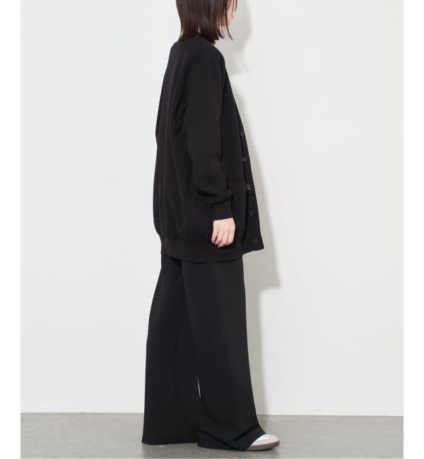 SLOBE IENA「《一部WEB限定カラーあり》サガラ刺繍スウェットライクニットカーディガン」|カーディガン|