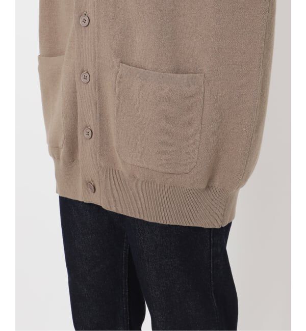 SLOBE IENA「《一部WEB限定カラーあり》サガラ刺繍スウェットライクニットカーディガン」|カーディガン|