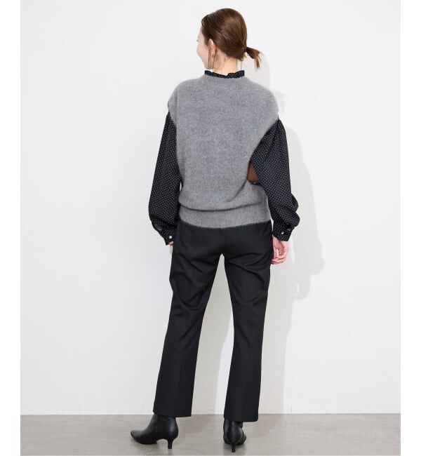 SLOBE IENA「フォックスアルパカ ニットベスト」|ベスト・ジレ|