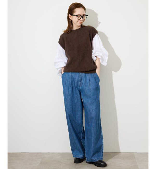 SLOBE IENA「フォックスアルパカ ニットベスト」|ベスト・ジレ|