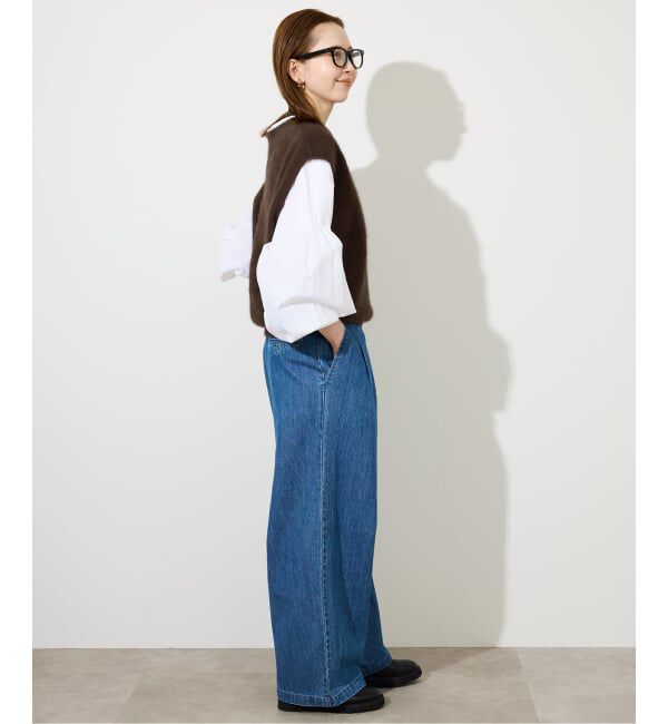 SLOBE IENA「フォックスアルパカ ニットベスト」|ベスト・ジレ|