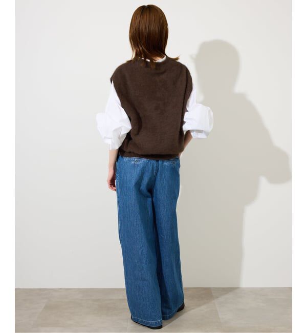 SLOBE IENA「フォックスアルパカ ニットベスト」|ベスト・ジレ|