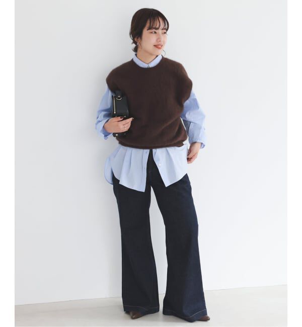 SLOBE IENA「フォックスアルパカ ニットベスト」|ベスト・ジレ|