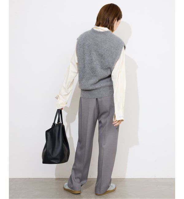 SLOBE IENA「フォックスアルパカ ニットベスト」|ベスト・ジレ|