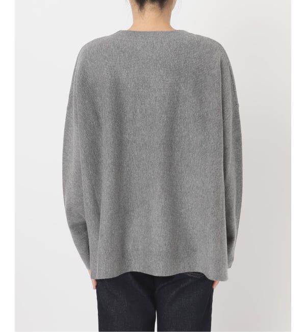 SLOBE IENA「《セットアップ対応可/WEB限定カラーあり》コットンダブルフェイスプルオーバー」|ニット・セーター|