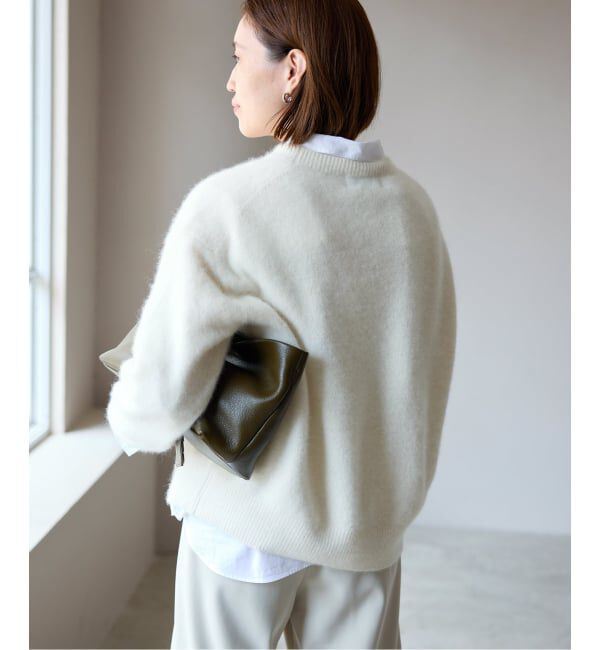 SLOBE IENA「フォックスアルパカプルオーバー」|ニット・セーター|