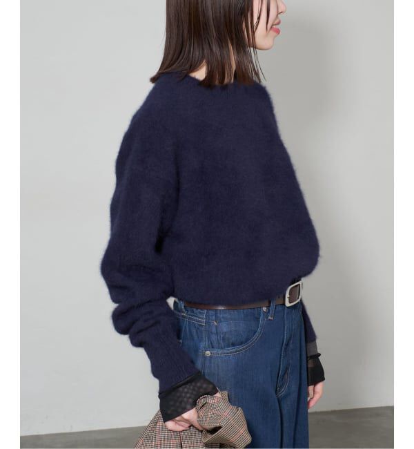 SLOBE IENA「フォックスアルパカプルオーバー」|ニット・セーター|