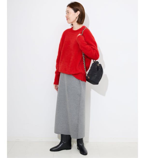 SLOBE IENA「フォックスアルパカプルオーバー」|ニット・セーター|