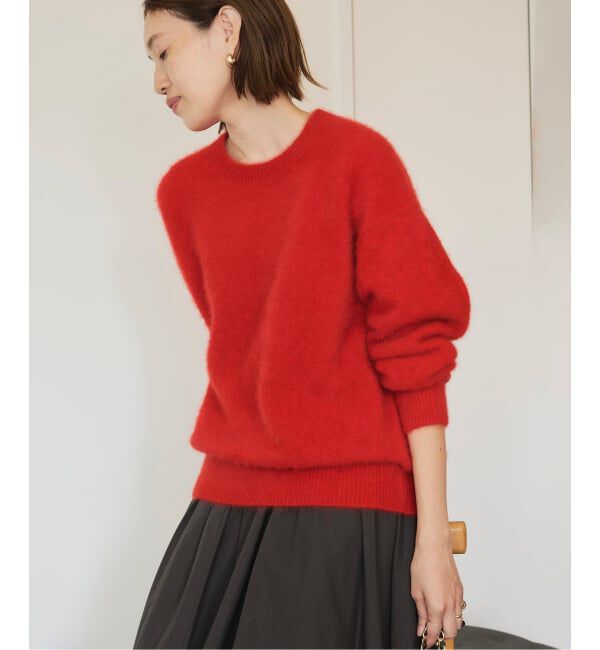 SLOBE IENA「フォックスアルパカプルオーバー」|ニット・セーター|