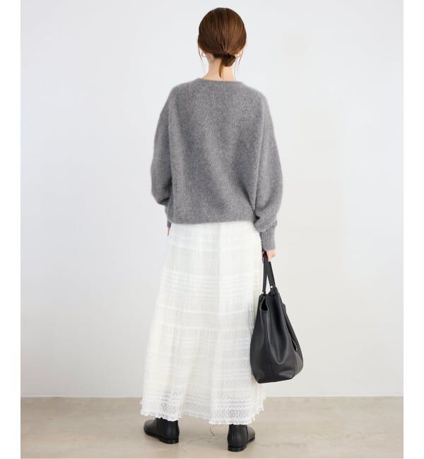 SLOBE IENA「フォックスアルパカプルオーバー」|ニット・セーター|