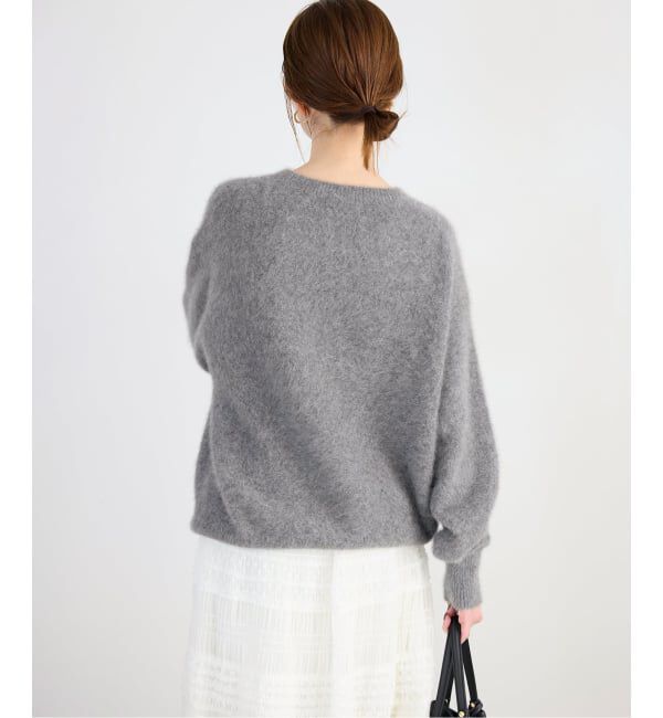 SLOBE IENA「フォックスアルパカプルオーバー」|ニット・セーター|