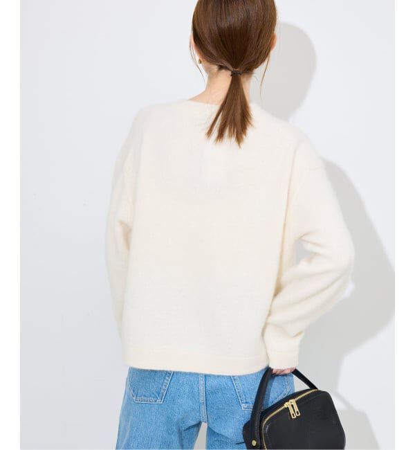 SLOBE IENA「フォックスアルパカカーディガン」|カーディガン|