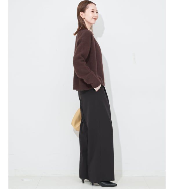 SLOBE IENA「フォックスアルパカカーディガン」|カーディガン|