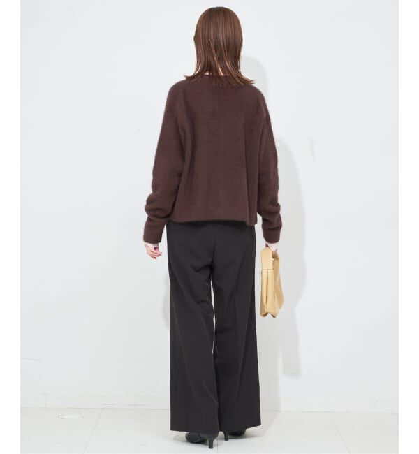 SLOBE IENA「フォックスアルパカカーディガン」|カーディガン|