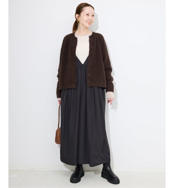 SLOBE IENA「フォックスアルパカカーディガン」|カーディガン|
