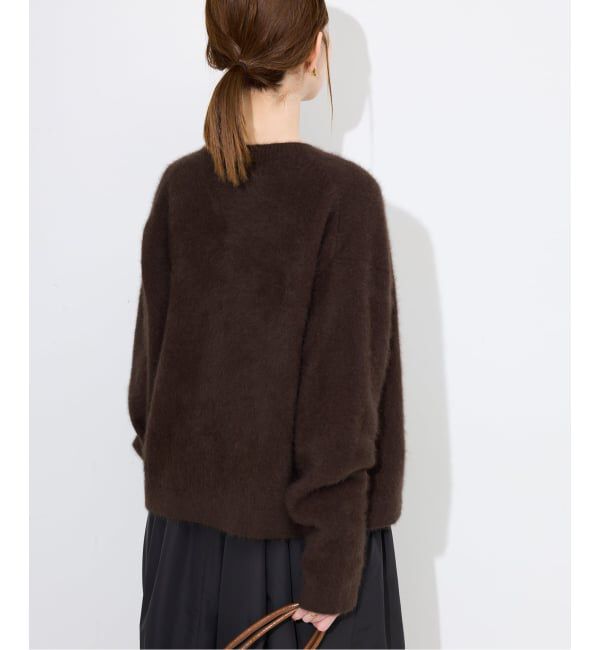 SLOBE IENA「フォックスアルパカカーディガン」|カーディガン|