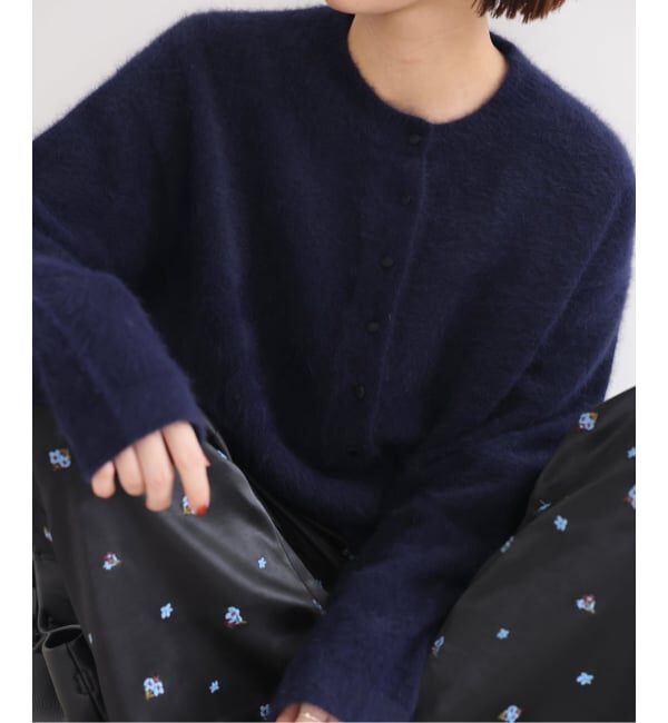 SLOBE IENA「フォックスアルパカカーディガン」|カーディガン|