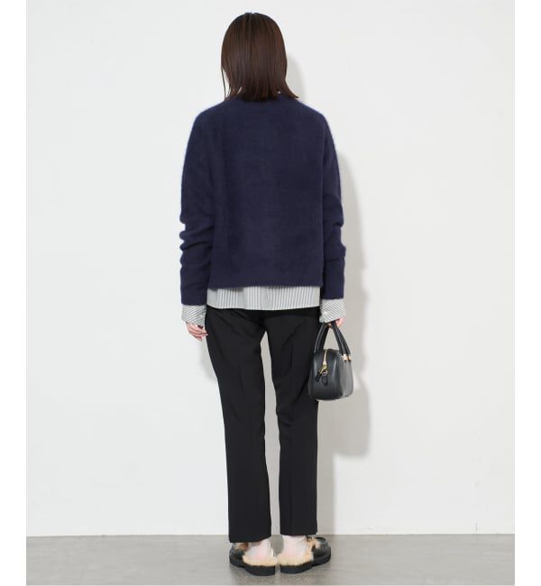 SLOBE IENA「フォックスアルパカカーディガン」|カーディガン|