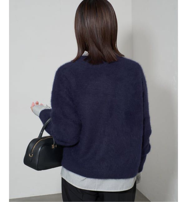 SLOBE IENA「フォックスアルパカカーディガン」|カーディガン|